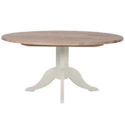 Neptune Chichester 150cm Round Dining Table, Shingle